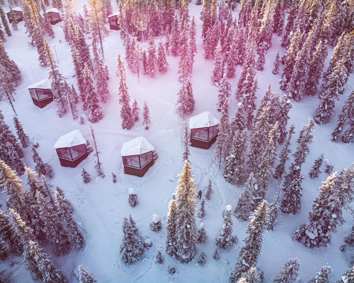 Magical Pond Nature Igloos Ruka Exterior foto